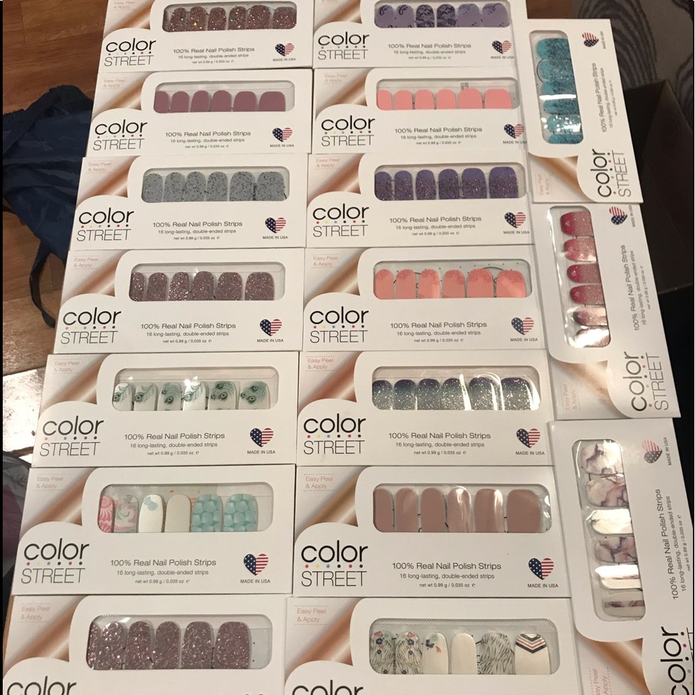 Color street 100% real nail polish strips (17)